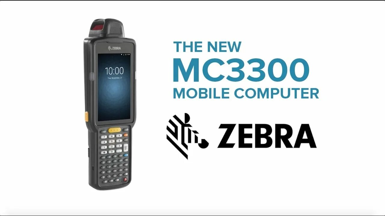 Zebra MC3300 - The Ultimate Lightweight, Rugged, Key-based Touch Mobile Computer