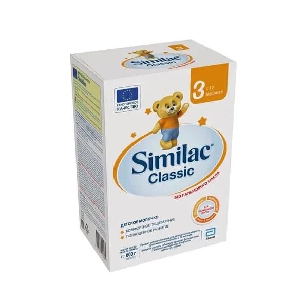 Симилак классик купить. Смесь Симилак Классик 3. Similac Classic 3 600г. Симилак смесь молочная 3 Классик 600г. Симилак 2 Классик 600г.