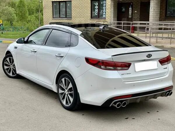 Оптима б у куплю. Жемчужно-белый цвет Киа Оптима. Бампер передний Kia Optima gt line 2017 год белый перламутр купить.