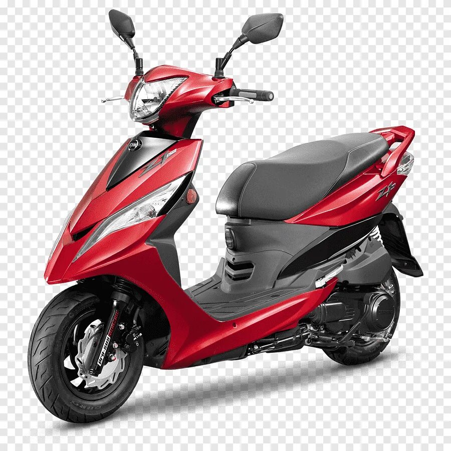 Скутер автомобильного. SYM Motors мотоциклы. Yamaha Scooter. Скутер SYM. Красная Yamaha 125 скутер.