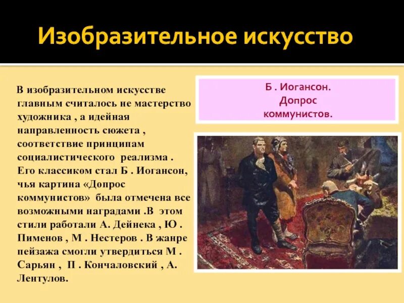 Б В Иогансон допрос коммунистов. Иогансон допрос коммунистов картина. «Допрос коммунистов» (1933).