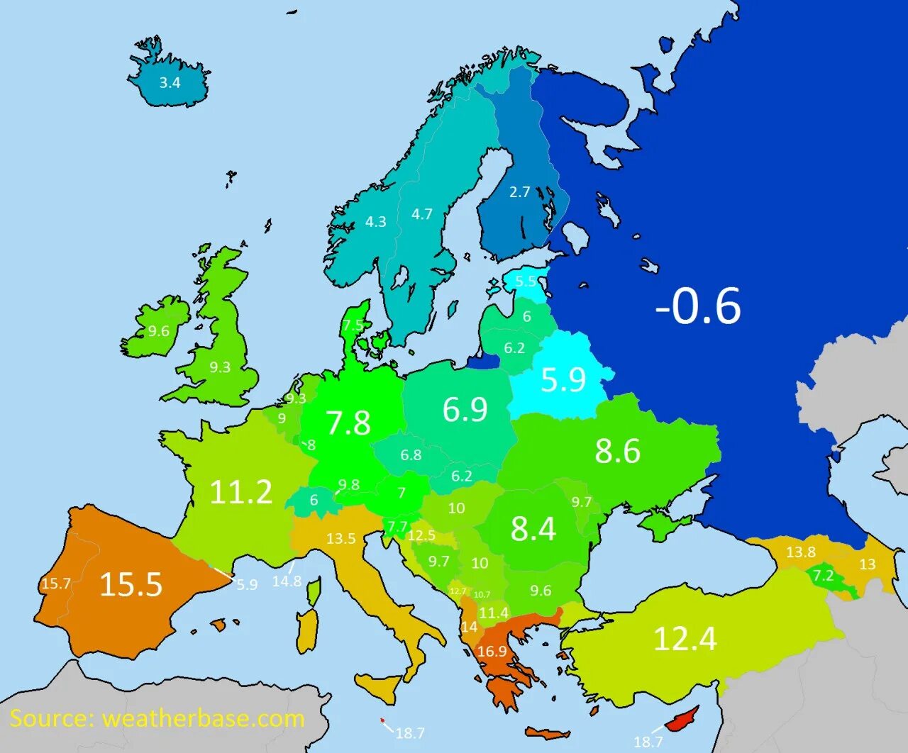 5 европейских областей. Климатическая карта зарубежной Европы. Карта среднегодовых температур Европы. Климат Европы. Климатическая карта Западной Европы.