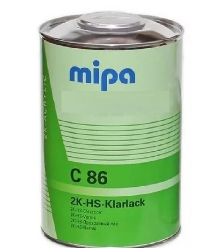 Лак 2k HS Klarlack с86 1.5л. Лак автомобильный MIPA c86. MIPA 2k лак. MIPA 2k HS 86. Бик лак