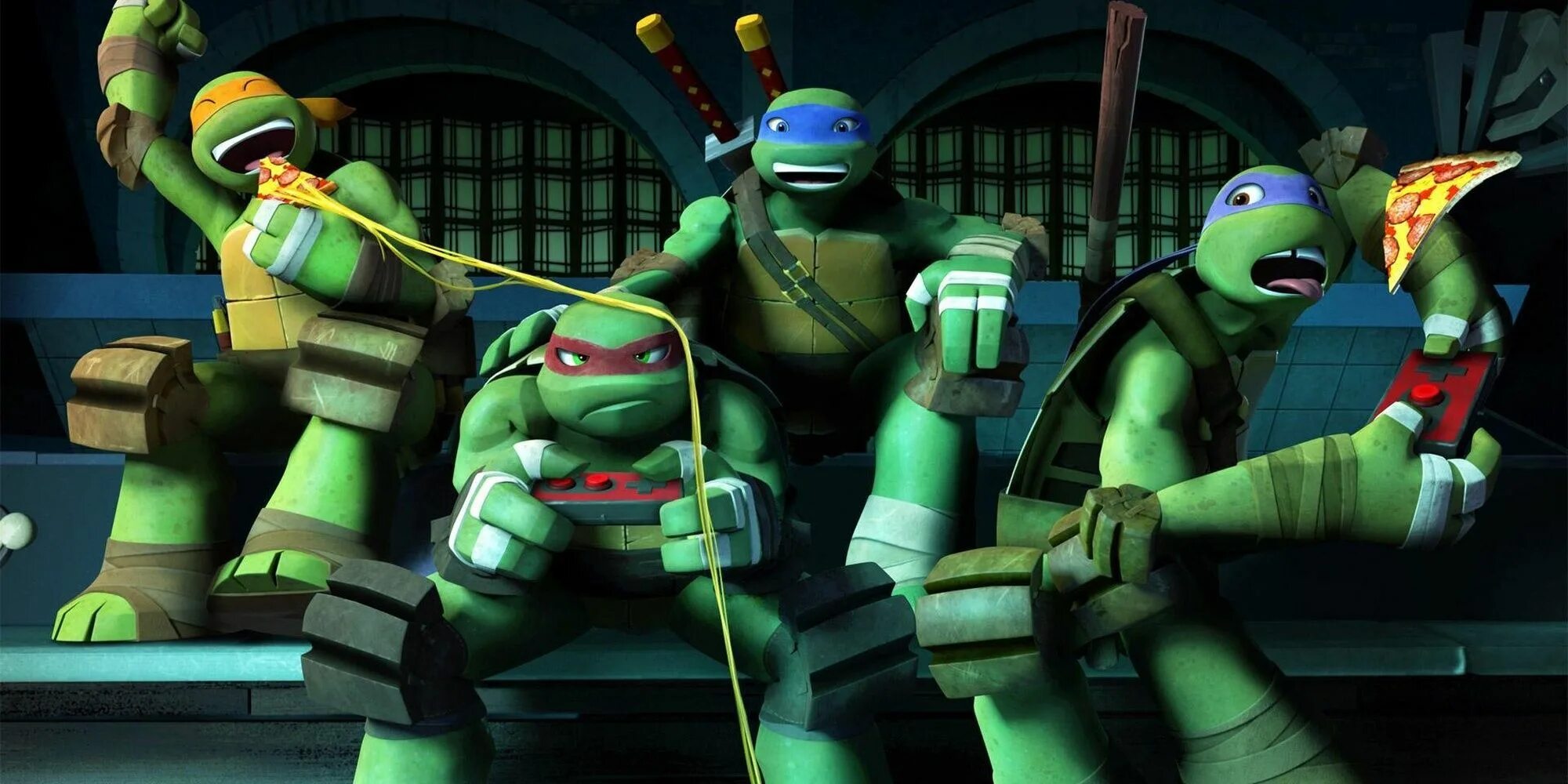 Teenage mutant turtles 2012. Приключения Черепашки 5д. Операция Черепашки ниндзя Леонардо. Богатырей против черепашек-ниндзя.