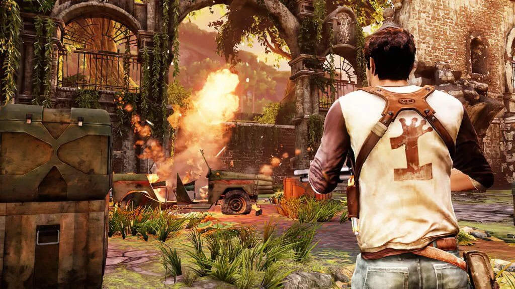 Uncharted игра. Uncharted 2. Анчартед 2 игра. Uncharted 2: among Thieves (2009).