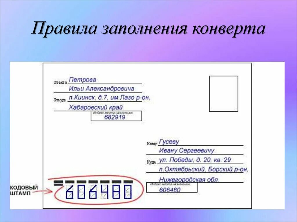 Как правильно написать фотографий. Как правильно заполнить письмо для отправки. Заполнение письма почта России образец. Как правильно оформить почтовый конверт. Как правильно заполняется конверт для отправки письма.