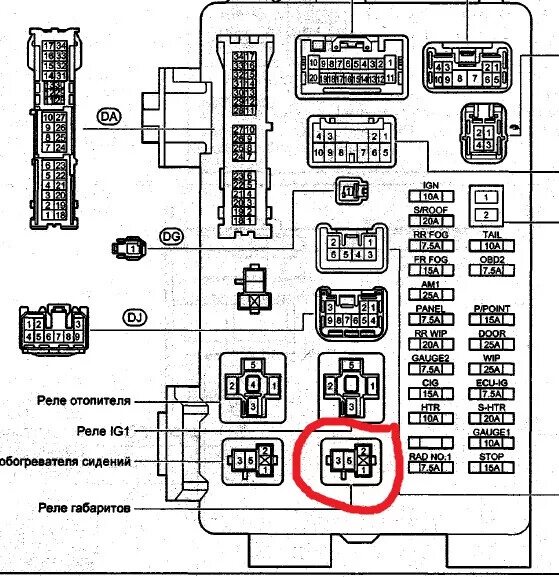 Предохранители Toyota Grand Hiace 2001 года. Тойота Авенсис 2008 предохранит. Схема предохранителей Тойота Авенсис т250. Интегрированное реле Toyota Avensis 1998.