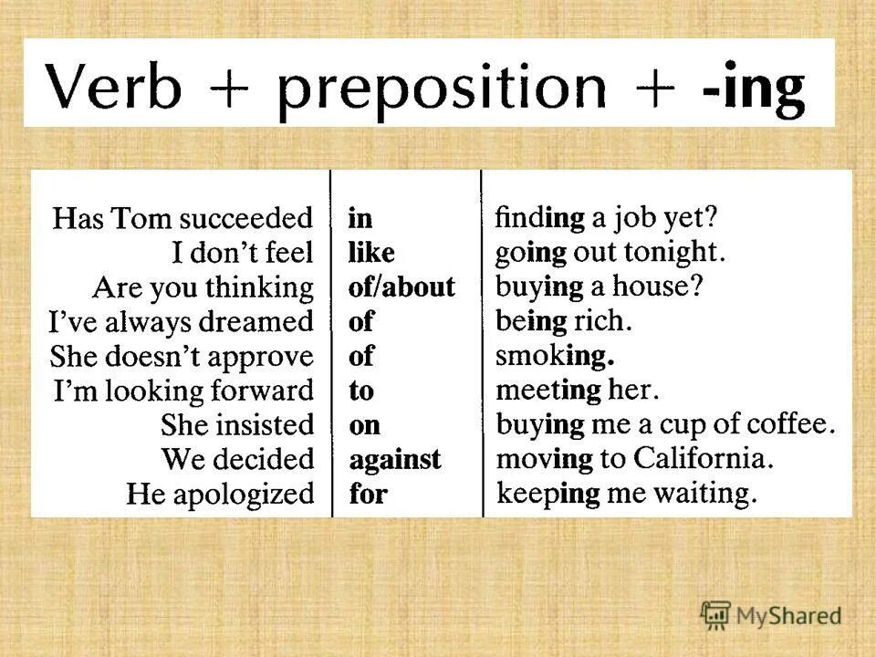 Send verb