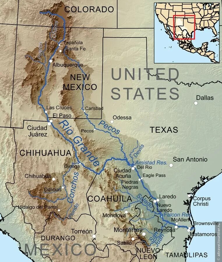 К какому океану относится река рио гранде. Река Рио Гранде на карте. Бассейн реки Рио Гранде. Рио-Гранде (река, Огненная земля). Река Рио Гранде на карте Северной Америки.