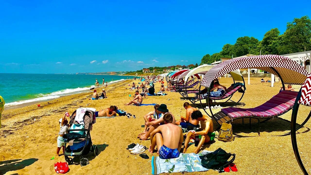 Песчаный пляж в Севастополе - Учкуевка DSM.TRAVEL Дзен