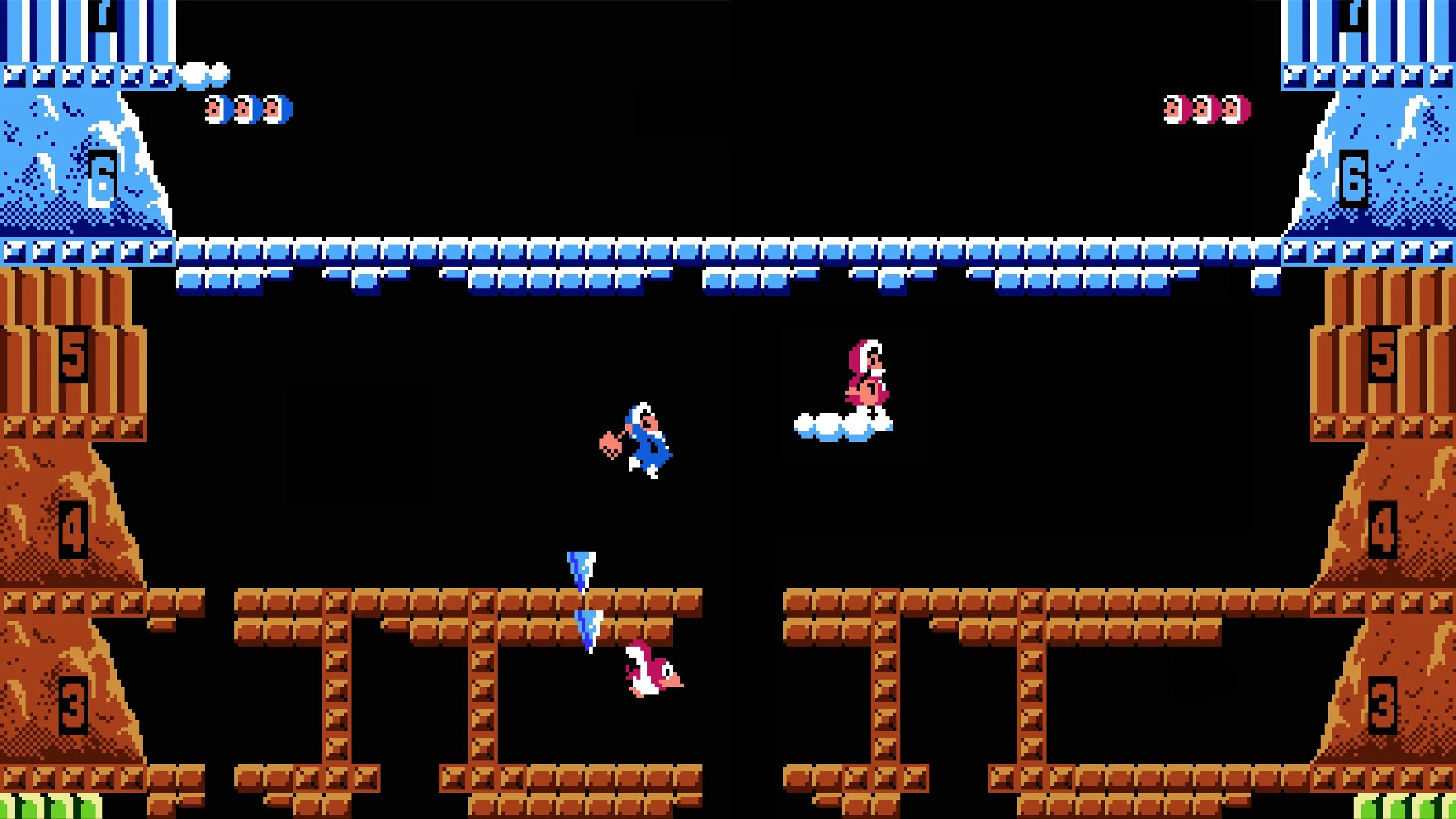 Персонаж игры денди. Айс климбер Денди. Игра Ice Climber. Игры сеги Ice Climber. Игра на Денди Ice Climber.