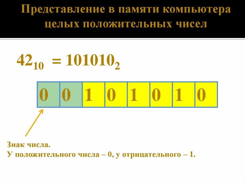 Представление целых чисел в памяти компьютера. Представление чисел в памяти компьютера. представление дробных чисел в памяти компьютера. знаковое представление целых чисел.