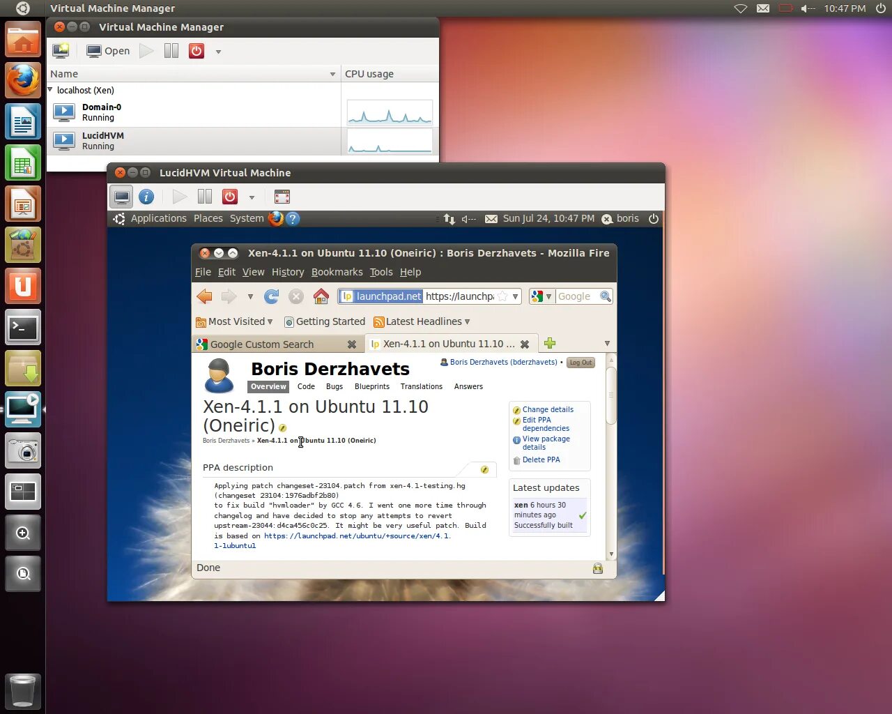 Виртуальная машина для линукс. Finnix Linux.