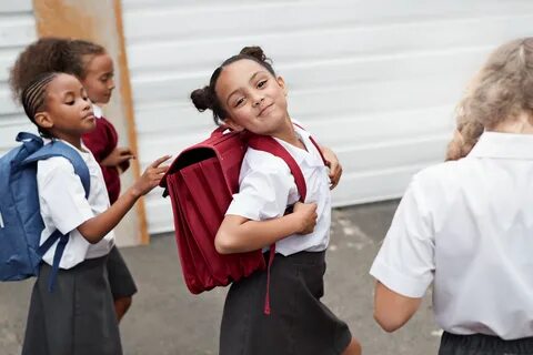 School child girl