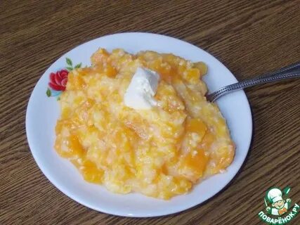 Каша кукурузная на молоке с тыквой рецепт
