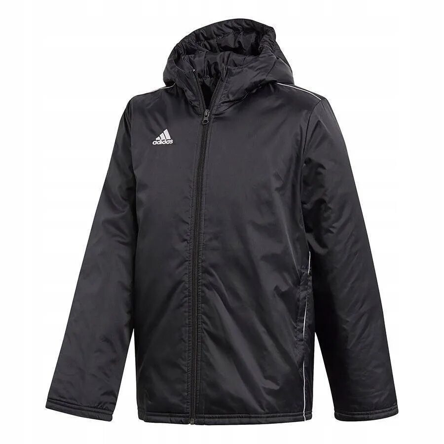 Куртки адидас мужские зимние купить. Куртка adidas Core 18. Adidas Core 18 ветровка. Adidas Stadium Jacket куртка мужская. Черная куртка adidas Core 18.