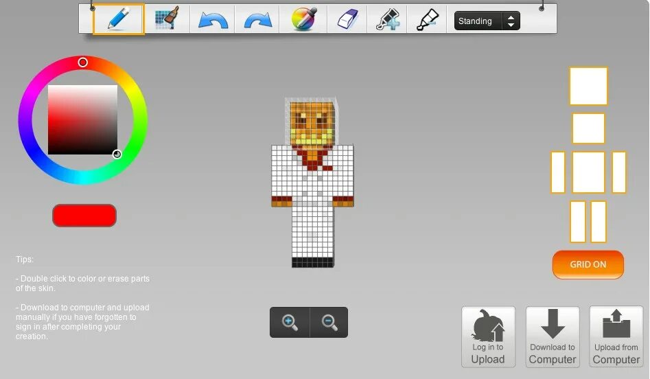 Minecraft skin editor. Скин софт. Редактор скинов в МАЙНКРАФТЕ. Online Skin Editor.