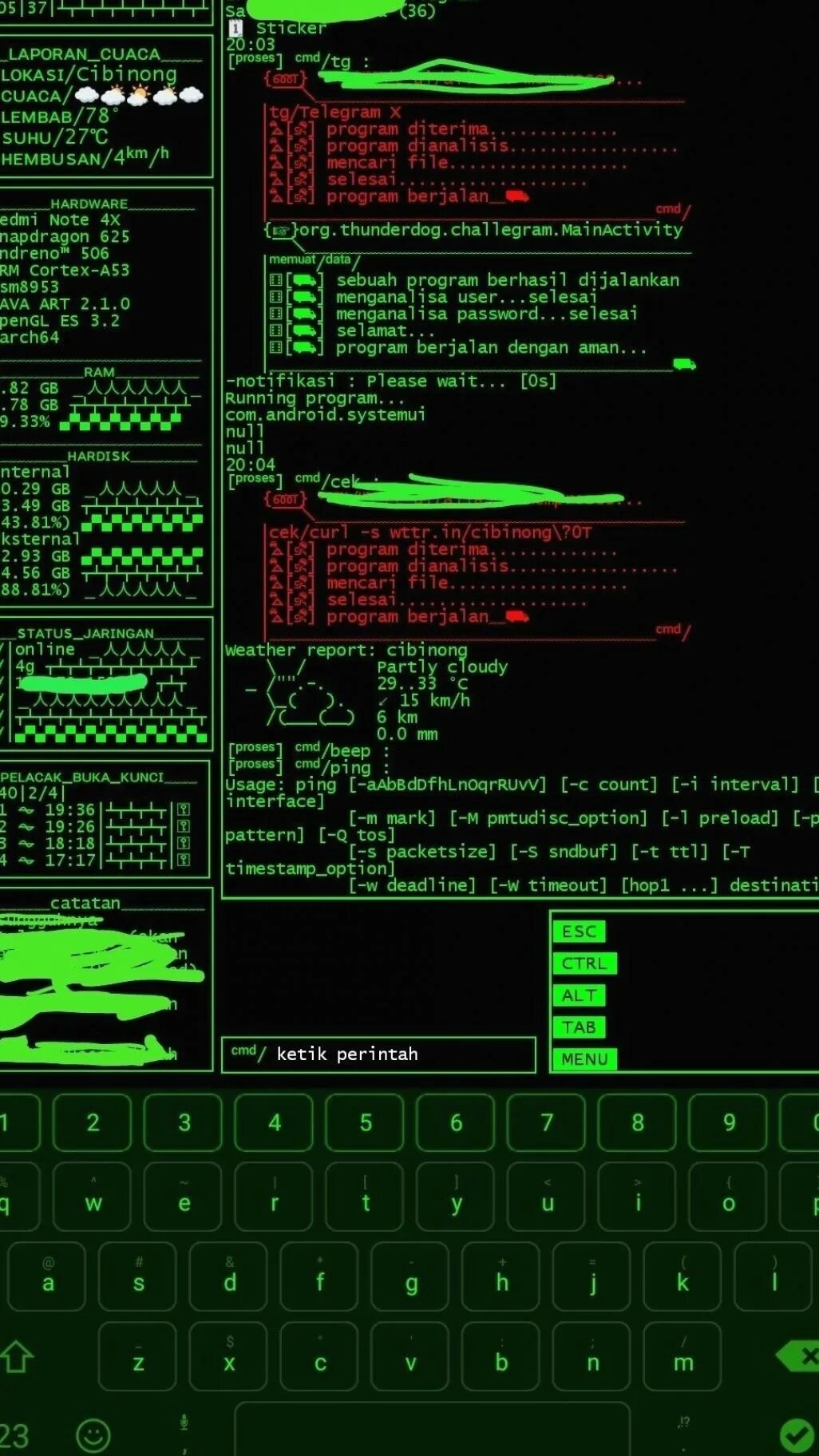 Hacker tools. Hacker tools