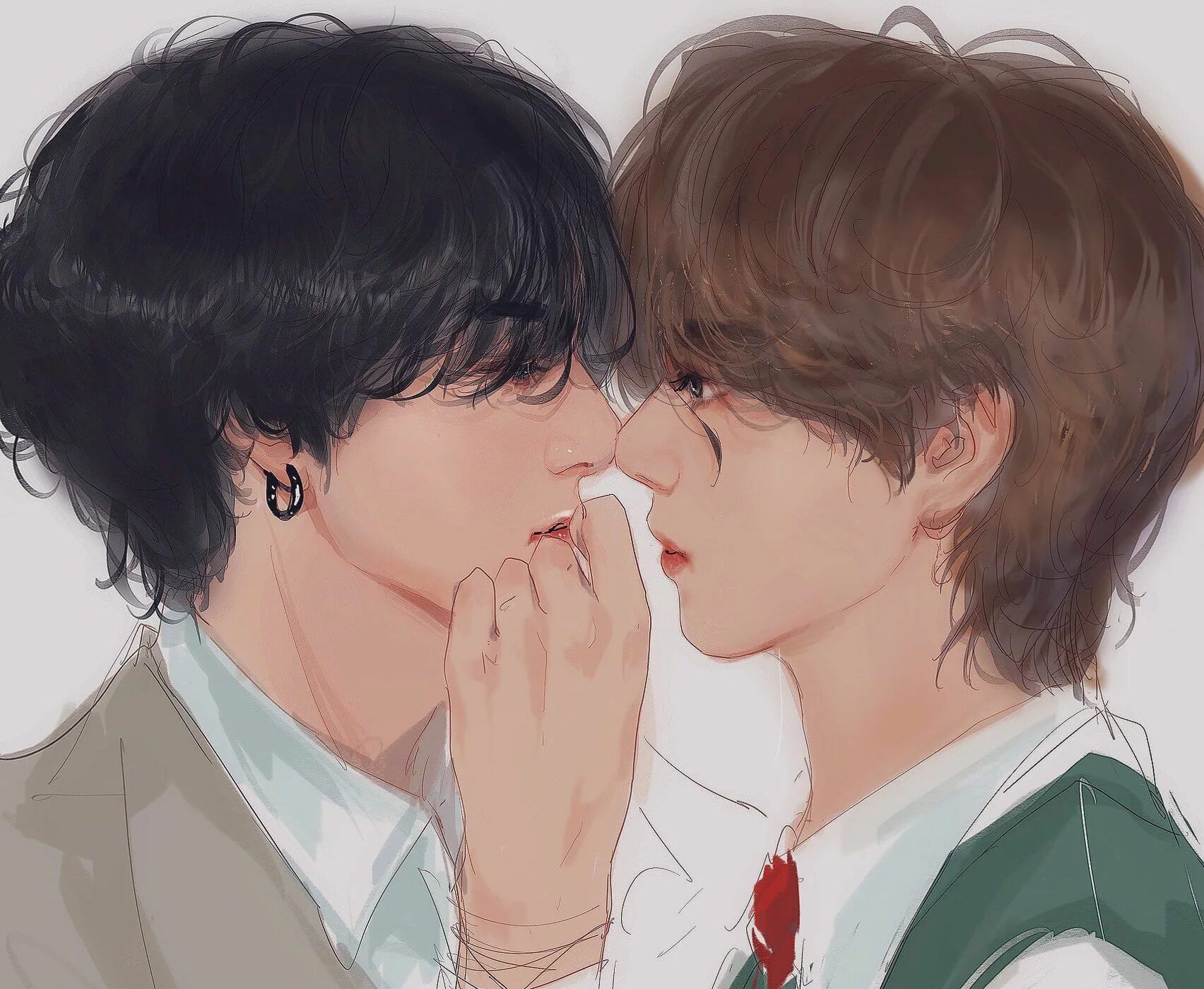 Фф вигуки my heart. Vkook 18. BTS Vkook Art. Вигуки арт 19 +. BTS Vkook.