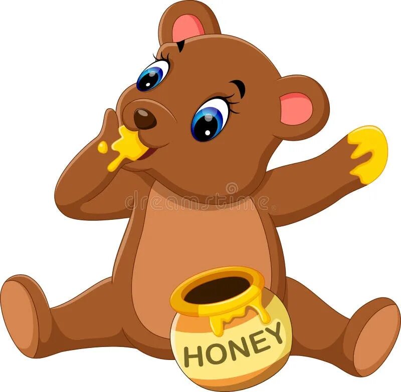 Мишка мед игра. Медвежонок с бочонком меда. Медведь с медом. Медвежонок ест мед. Медведь с медом рисунок.