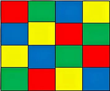 «Красный, желтый, синий II» Эльсуорт Келли. Разноцветные квадраты. Цветные квадраты в ряд. Квадраты цветные для детей. Звуки квадратики