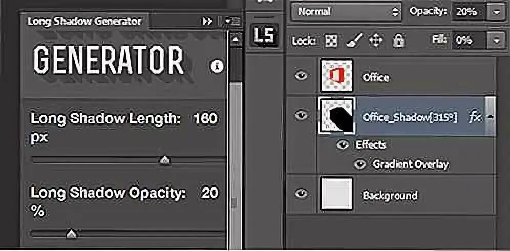 Shadow generator