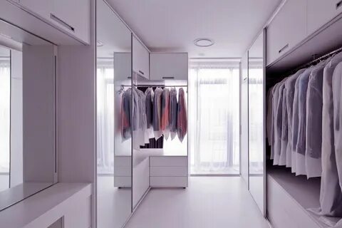 Зеркальный комната шкаф