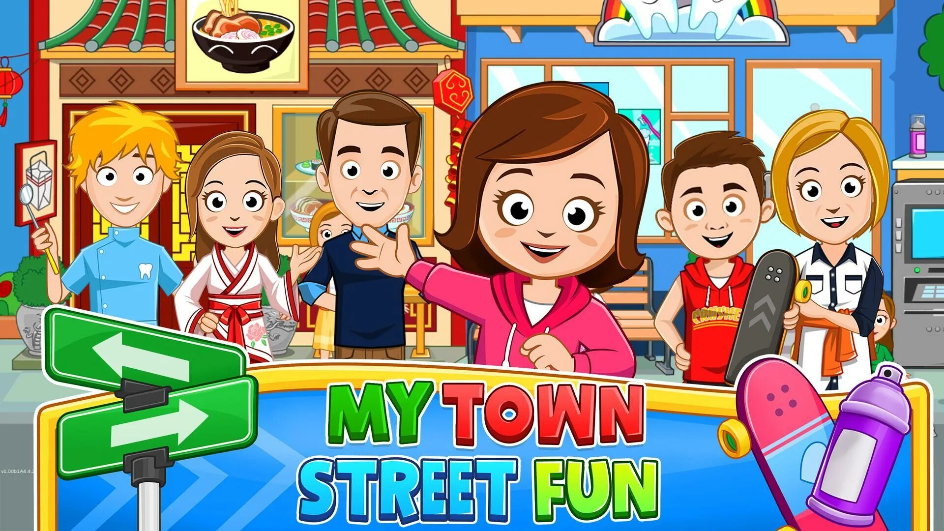 My first game. Игра my Town. Игра город для детей. Игры my Town город. Герои игры my Town.