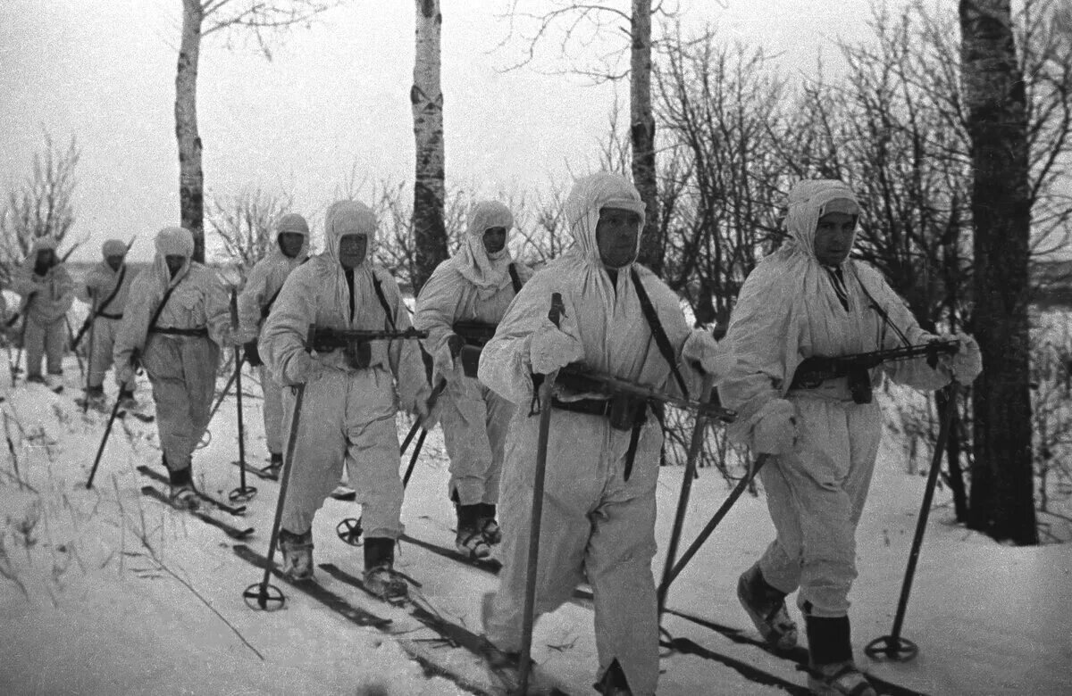 Лыжная бригада в Великой Отечественной войне 1941. Отечественные лыжники