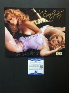 Judy Audrey Landers autographed signed 8x10 photo Beckett BAS COA Sexy Hot....
