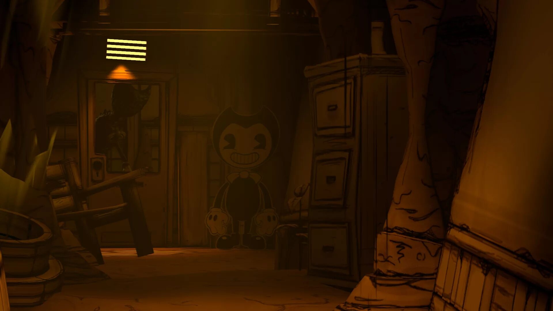 Бенди игра 2023. Игра Bendy and the Dark Revival. БЕНДИ and the Dark Revival. БЕНДИ из игры Bendy and the Dark Revival. Bendy and the Dark Revival /BATDR.