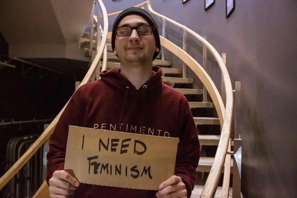 Male feminist. Male feminism. Consider myself