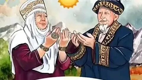 Қарттарды соратын жастар (жеке сурет)