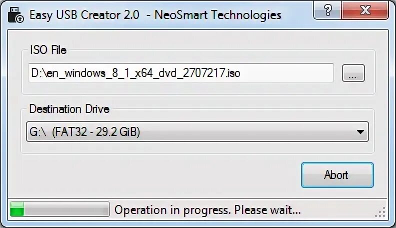 Usb creator
