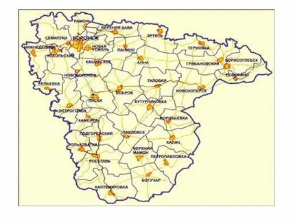 Дом воронежская область карта