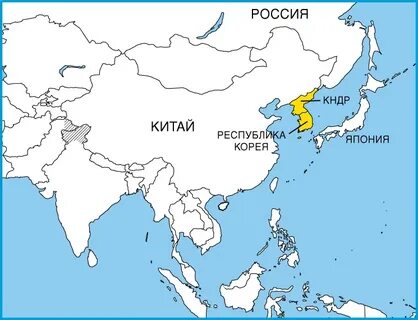 Полуострова восточной азии