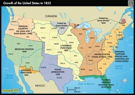 Граница незаселенных земель на западе сша