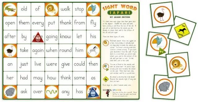 Sight Words game. Word games. Word in Word game. Sight Words reading.