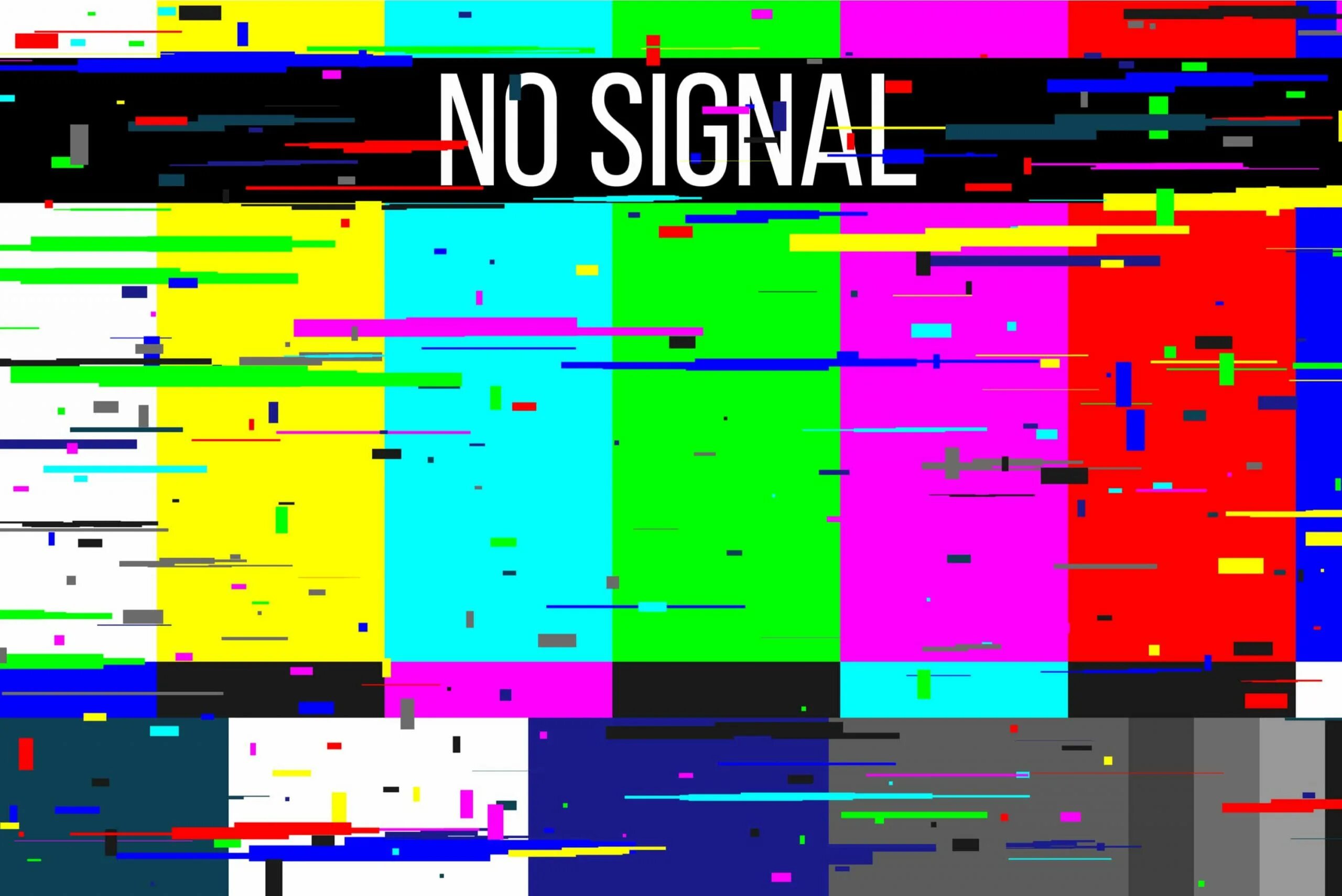 Телевизор экран no Signal. Эррор экран телевизора. Цветное Телевидение no Signal. Сбой сигнала телика.