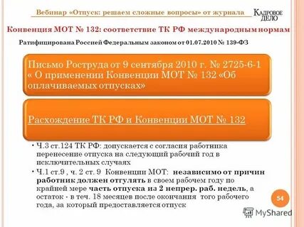 Конвенция об оплачиваемых отпусках