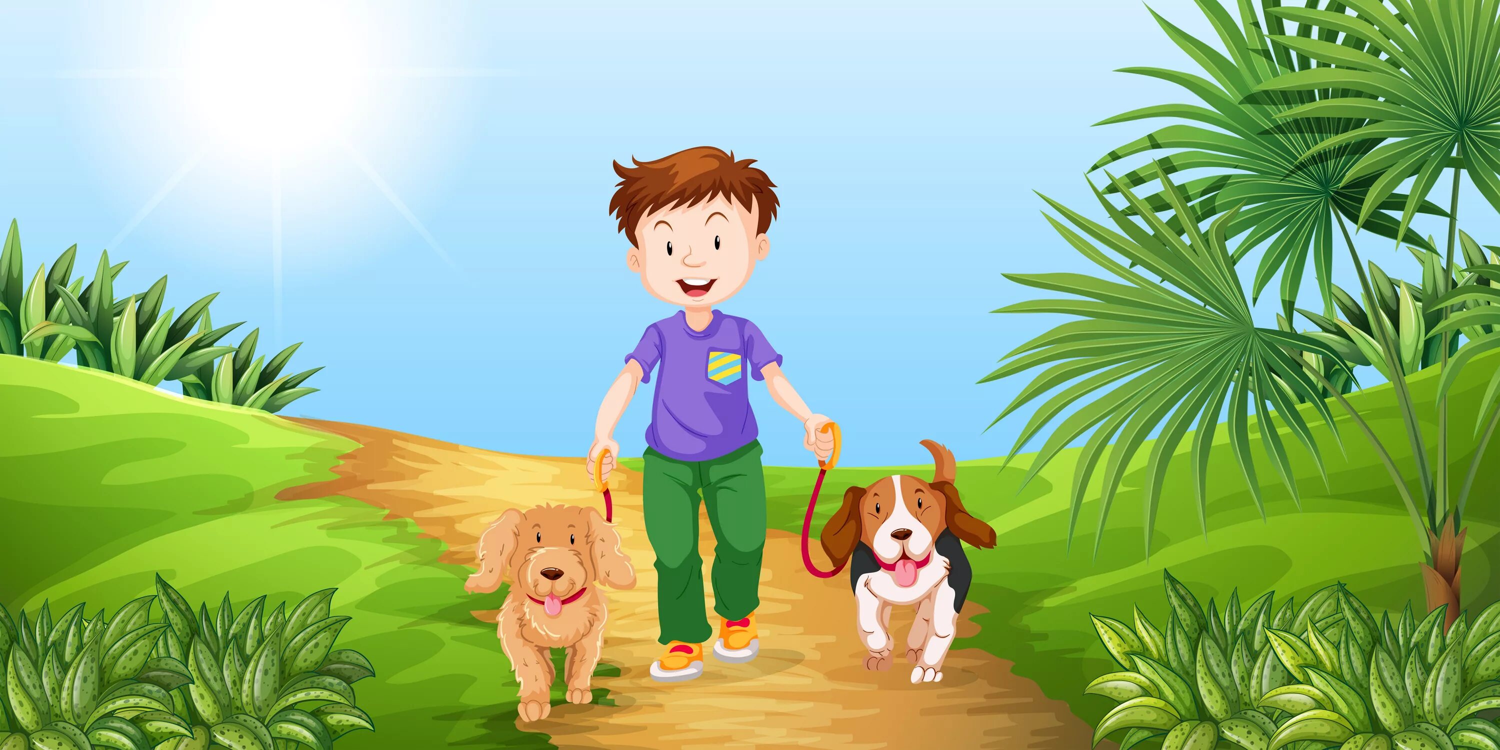 Прогулка с собакой рисунок. Walk для детей. Walk the Dog картинка для детей. Walk in the Park for children. The dog likes the park