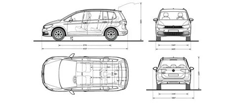 Ford c max размеры