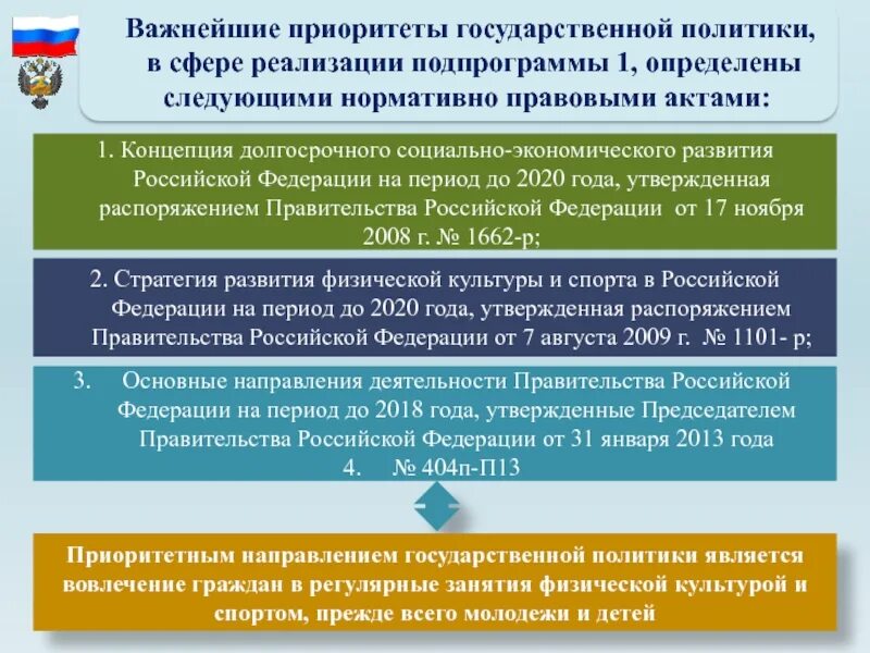 До 2020 года утвержденной распоряжением. Основные направления развития физической культуры. Приоритетные направления в спорте. Приоритетные направления развития физической культуры и спорта. Направления развития сферы физической культуры и спорта.