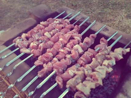 Шашлык в казани