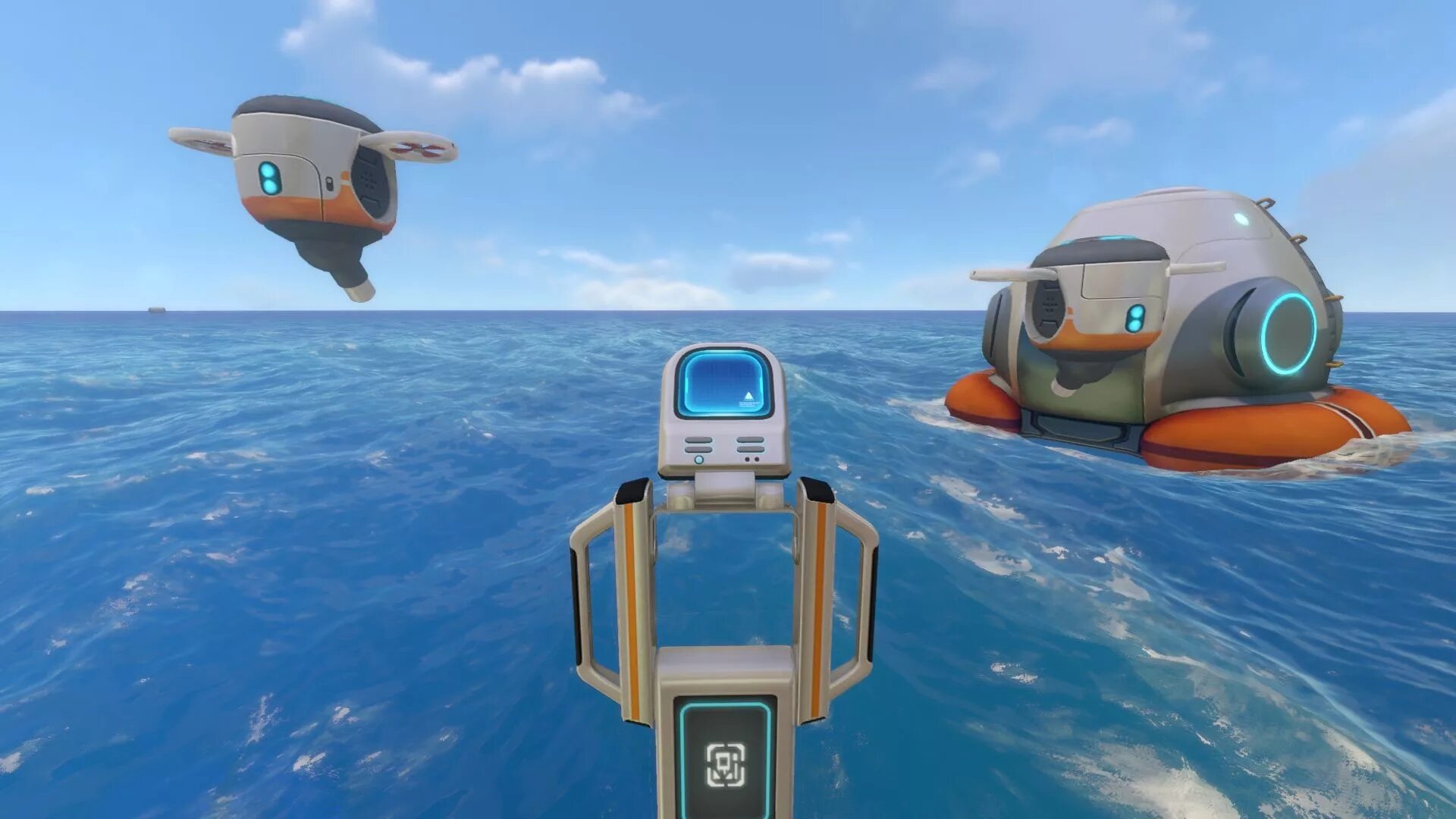 Райли Робинсон Subnautica. Спасательная капсула сабнатика Белоу Зеро. Субнаутика Скриншоты. Робот из Subnautica. Переносной сборщик транспорта subnautica