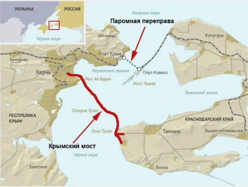 Крымский мост расположен. Мост на Крым через Керченский пролив на карте России. Карта Крыма с мостом через Керченский пролив. Керчь и Крымский мост на карте. Крымский мост на карте Крыма.