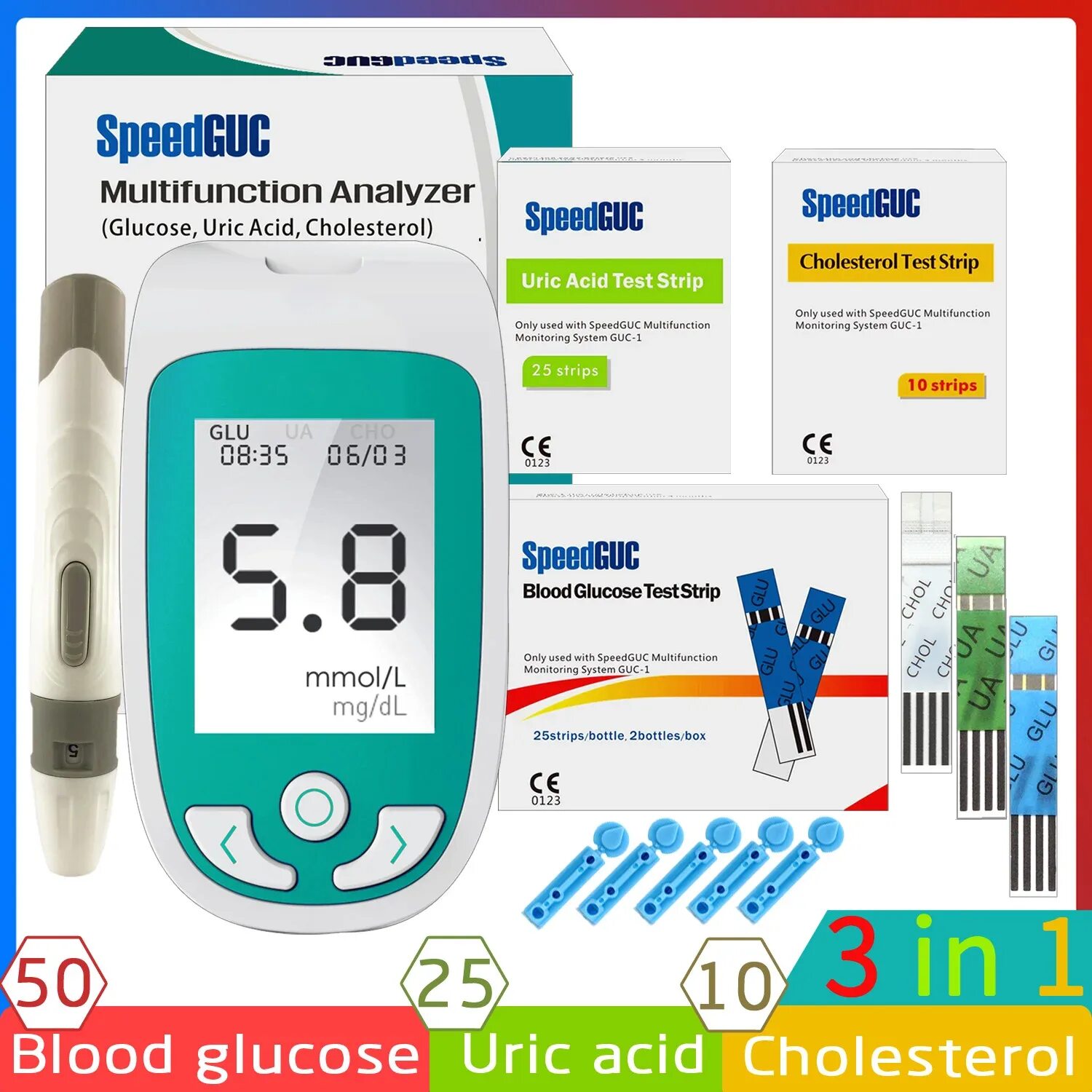 Глюкометр 2 в 1 холестерин. Глюкометр 3 в 1 SPEEDGUC. Глюкометр для измерения сахара и холестерина. Руководство глюкометра Multifunction Analyzer (guc-1).