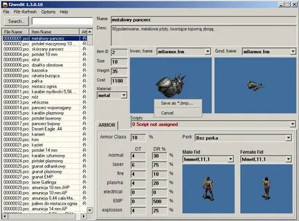 Fallout editor