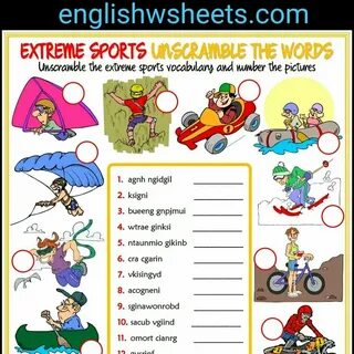 Sport activities examples