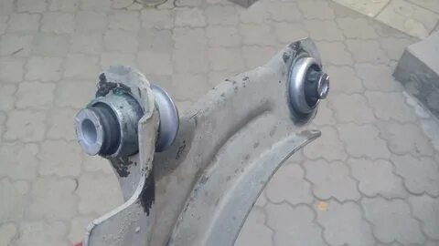 Замена сайлентблоков рычага рено